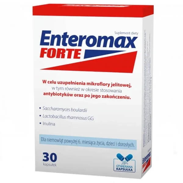 Pharmasis Enteromax Forte, 30 capsule de deschidere — preț și oferte