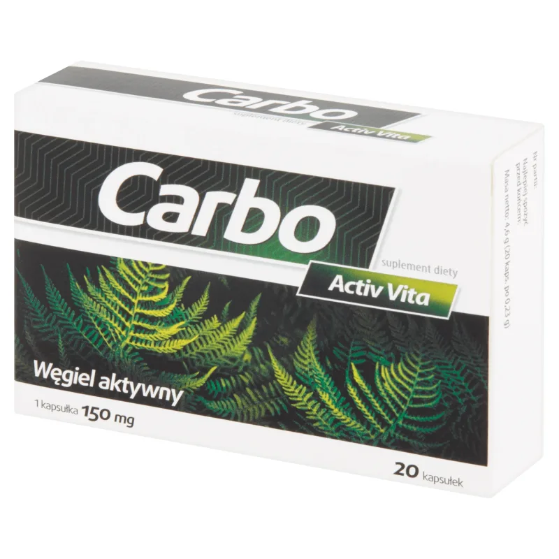 Carbo Activ Vita, 20 capsule — preț și oferte