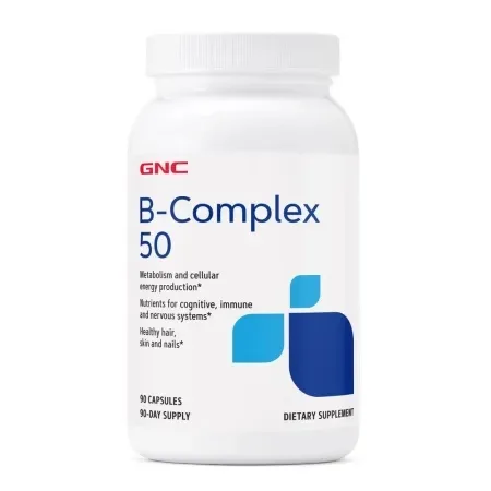 GNC B Complex 50, 90 capsule — preț și oferte