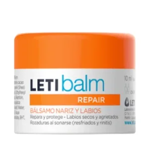 Letibalm PEDIATRIC Balsam reparator pentru nas și buze, borcan de 10 ml