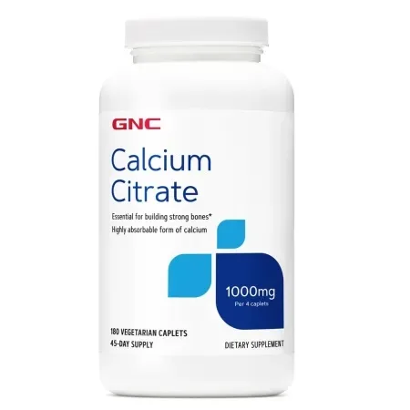 GNC Calciu Citrat 1000 mg, 180 tablete — preț și oferte