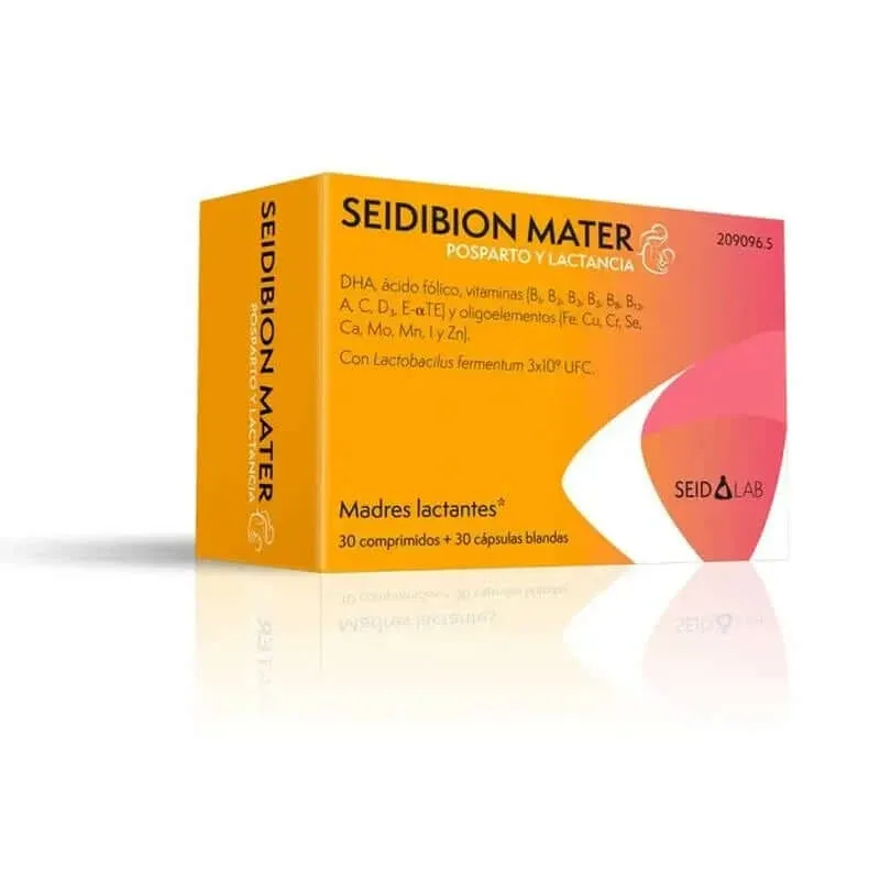 Seidibion Mater Postpartum și alăptare 30 tablete + 30 capsule moi — preț și oferte
