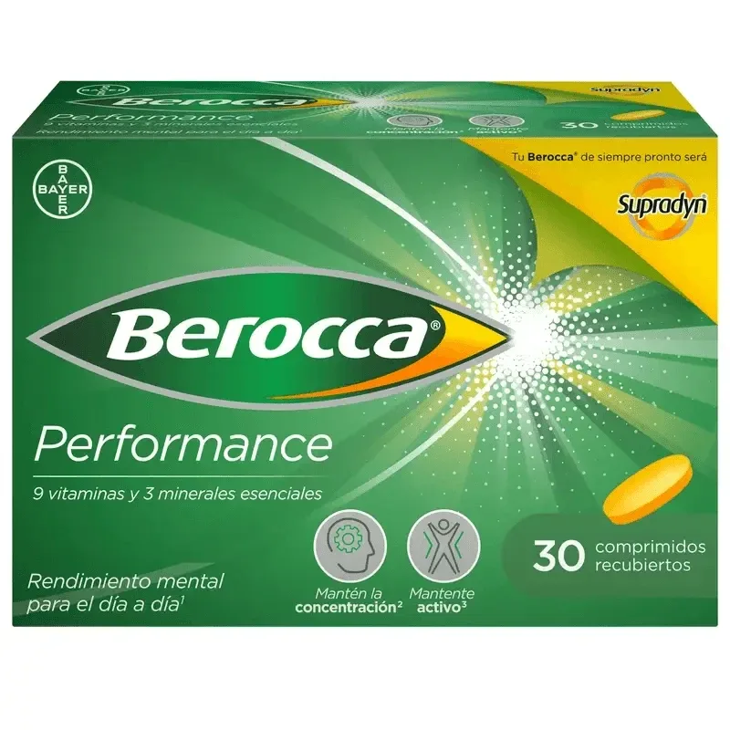 Berocca Performance 30 comprimate BAYER — preț și oferte