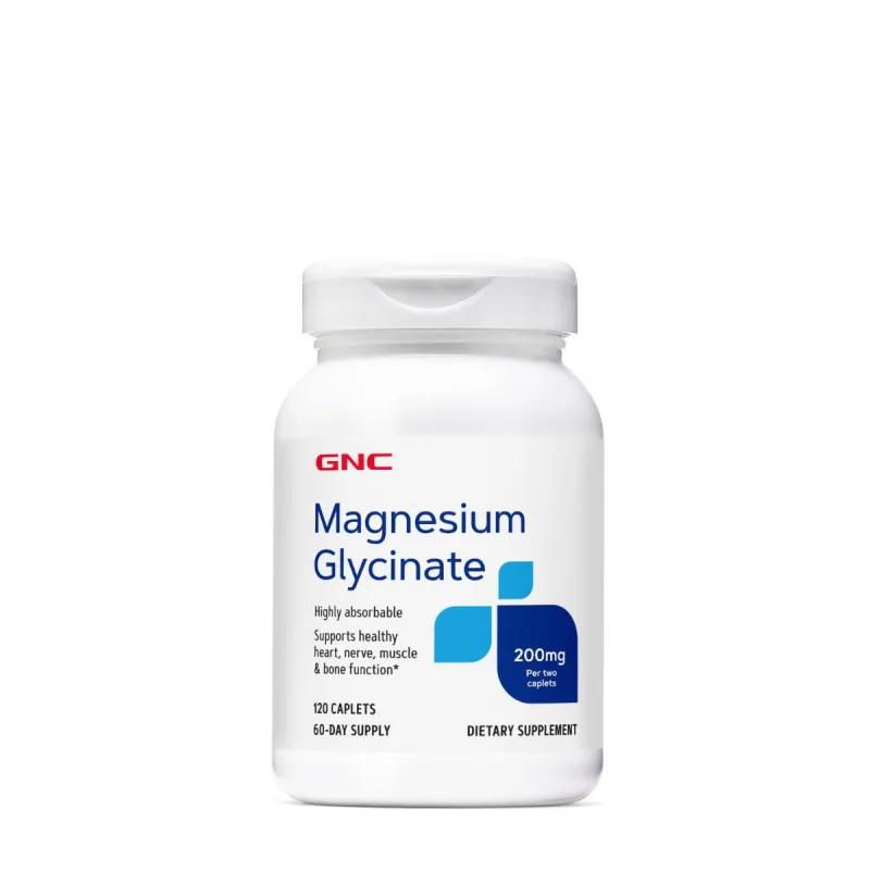 GNC Magnesium Glycinate 200 mg – 120 Capsule — preț și oferte