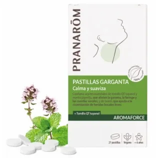 Pranarom Aromaforce Pastile pentru gât, 21u — preț și oferte