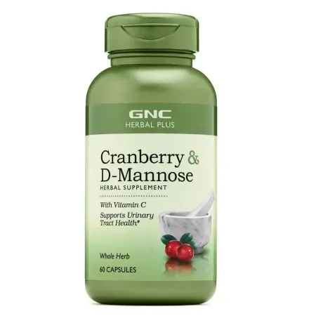 GNC Herbal Plus Merisor si D-Manoza + Vitamina C – 60 Capsule — preț și oferte