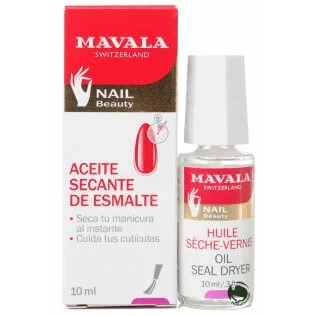 Ulei de uscare a emailului Mavala — preț și oferte