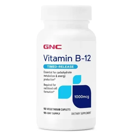 GNC Vitamina B-12 1000 mcg – 90 Tablete — preț și oferte