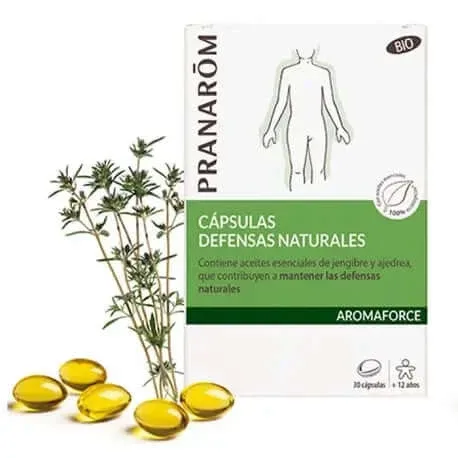 Pranarom Aromaforce Organic Natural Defences 30 capsule — preț și oferte