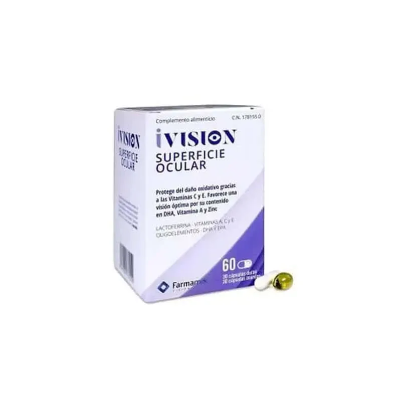 Ivision Suprafață oculară 60 capsule — preț și oferte