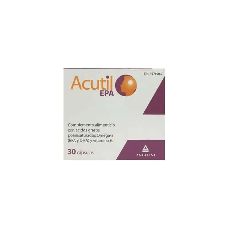 Angelini Acutil EPA Omega 3 Vitamina E 30 tablete — preț și oferte