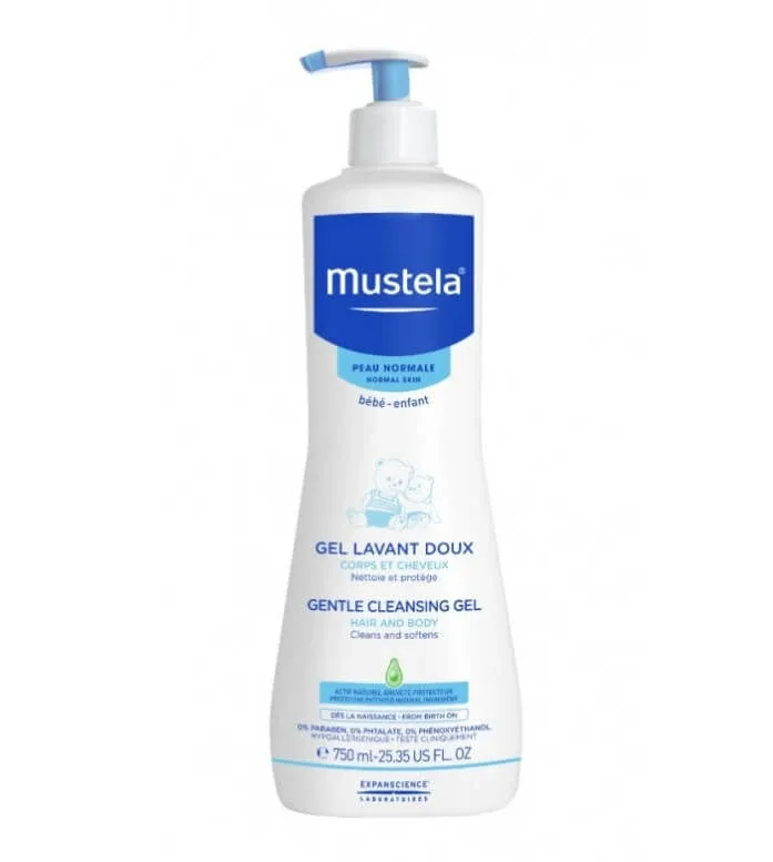 Mustela Dermo-Cleaning Gel Dispenser 750ml — preț și oferte