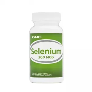 GNC Seleniu 200 mcg, 100 Tablete