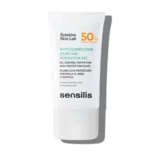 Sensilis Sensitive Skin Lab Photocorrection Pure Age Perfection SPF50+ 40ml — preț și oferte