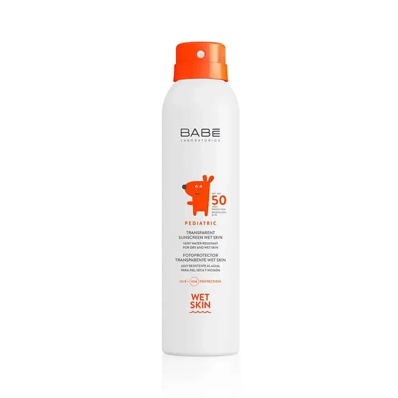Babe Pediatric Clear Photoprotector WET Skin SPF 50+ 200ml Babe Laboratorios — preț și oferte
