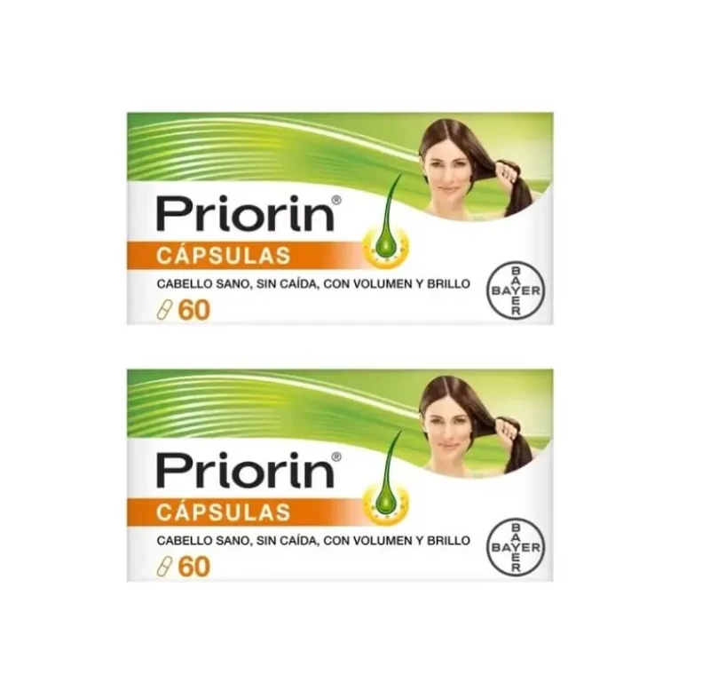 Priorin Anti-pierderea parului Pachet 2 x 60 capsule — preț și oferte