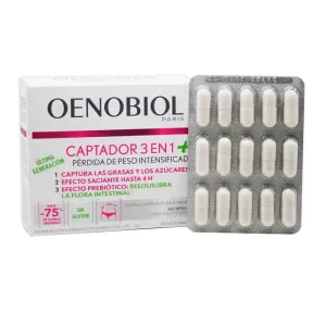 Oenobiol Fat Captor 3 în 1 PLUS 60 file
