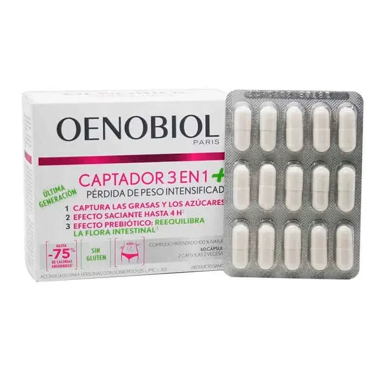 Oenobiol Fat Captor 3 în 1 PLUS 60 file — preț și oferte