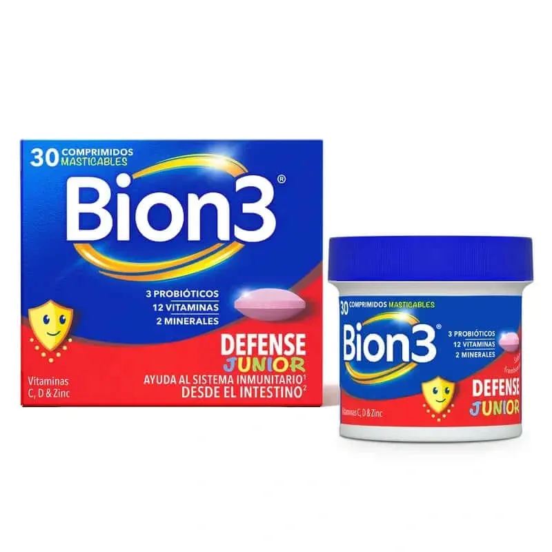 Bion3 Defense Junios 30 comprimate masticabile — preț și oferte