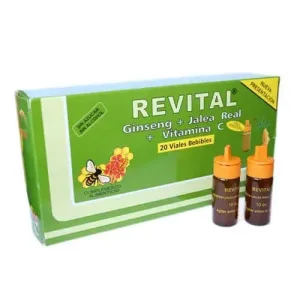 Revital Ginseng + jeleu + vitamine 20 flacoane