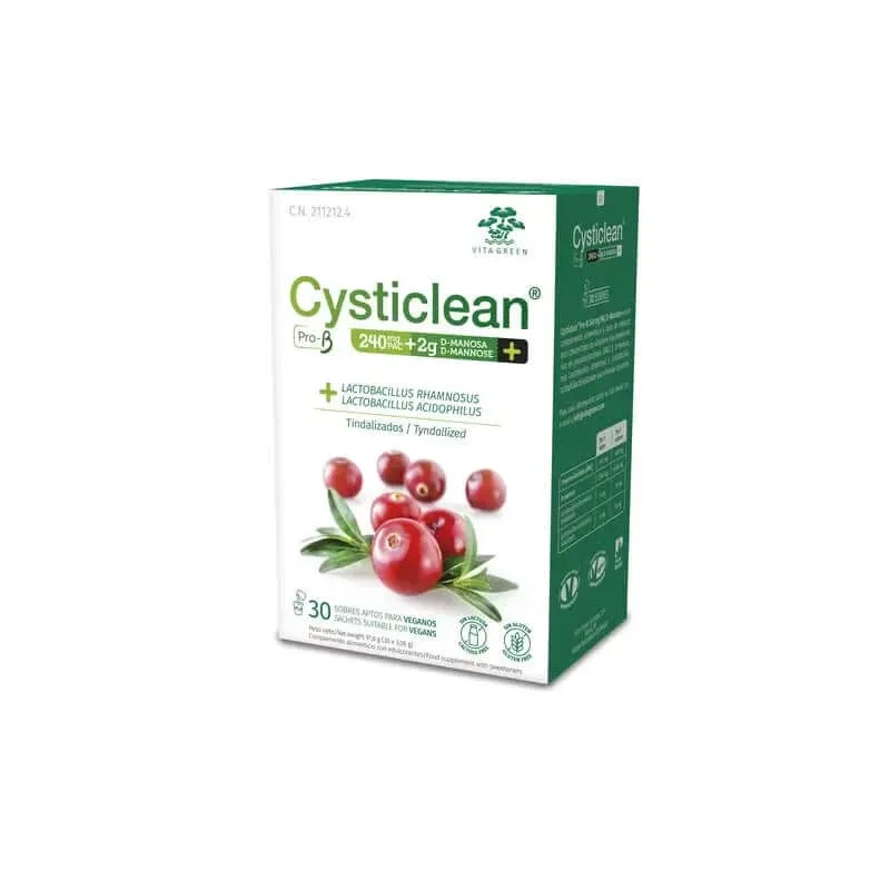 Cysticlean Pro B & D Mannose 30 pliculețe Biorga — preț și oferte