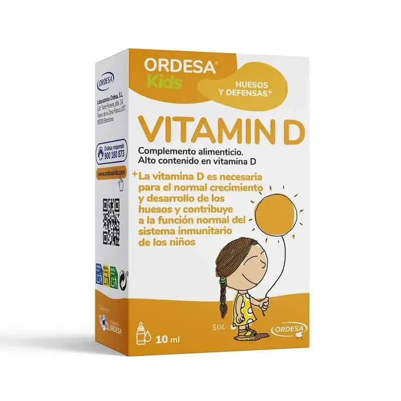Ordesa Vitamina D 10ml — preț și oferte