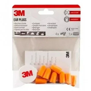 Dopuri pentru urechi 3M Polyurethane Noise Ref 1100 4 perechi — preț și oferte