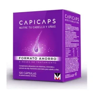 Capicaps Păr și unghii 120 Capsule — preț și oferte