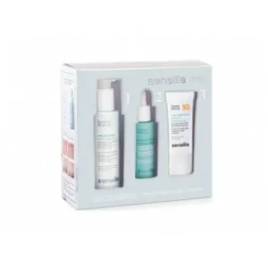 Pachet de protocol pentru imperfecțiuni și riduri Sensilis Pure Age Serum 30ml+ Azelaic Peel 100ml+ Photo Pure Age 50+ 15 ml
