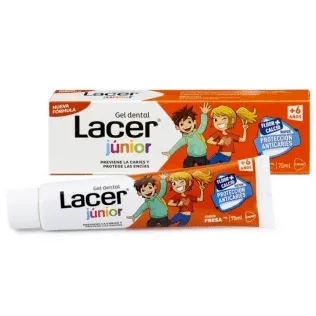 Lacer Junior pastă de dinți cu căpșuni 75ml — preț și oferte