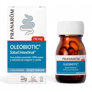 Pranarom Oleobiotic Sănătate intestinală 15 capsule — preț și oferte