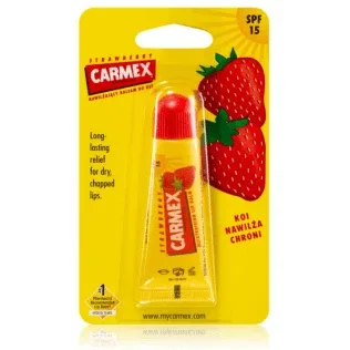 Balsam de buze Carmex Strawberry tub SPF 15 — preț și oferte
