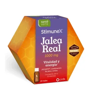 Cinfa Sante Verte Stimunex Royal Jelly Vitalitate și energie 20 flacoane 10ml — preț și oferte