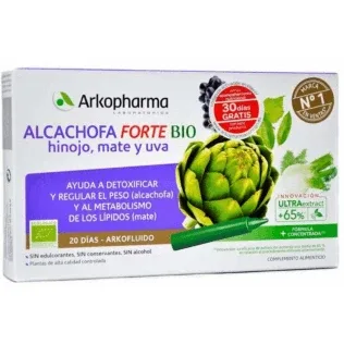 Arkofluido Artichoke Forte Bio 20 fiole 15ml Arkopharma — preț și oferte