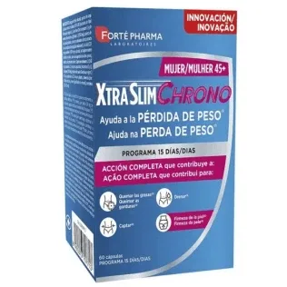 Forte Pharma XtraSlim Chrono Women 45+ , 60 capsule — preț și oferte