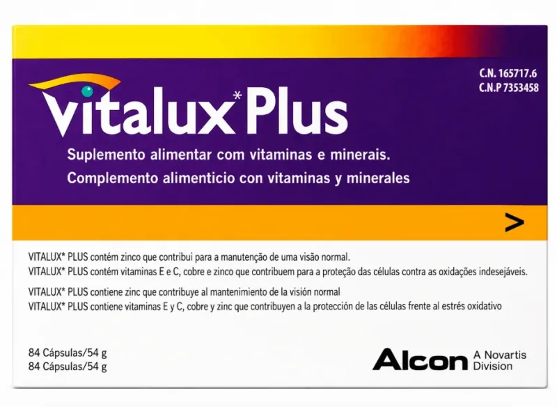 Vitalux Plus 84 capsule — preț și oferte