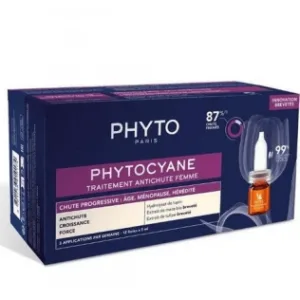 Phyto Cyane tratament progresiv pentru femei 12 x 5ml