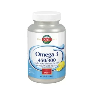 KAL Omega 3 450 EPA / 300 DHA- 60 perle — preț și oferte