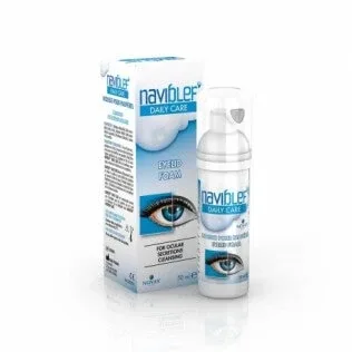 Naviblef Spumă de îngrijire zilnică 50ml VISUFARMA — preț și oferte