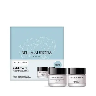 Bella Aurora PACK Sublime+50 Crema de zi 50ml + Sublime+50 Crema de noapte 50ml pachet cadou — preț și oferte