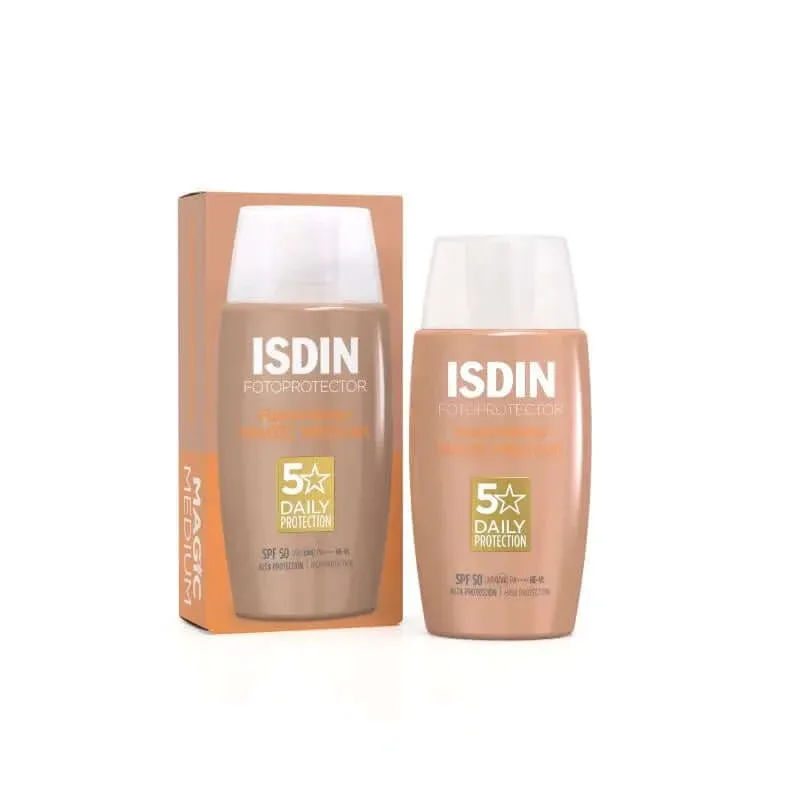 Isdin Fotoprotector Fotoprotector Fusion Water COLOUR Medium SPF50 , 50ml Isdinceutics De — preț și oferte