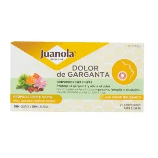 Angelini Juanola Sore Throat Propolis FORTE, 20 comprimate — preț și oferte