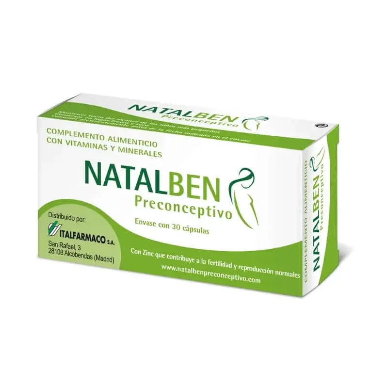 Natalben Preconceptive Capsule, 30 capsule Italfarmaco — preț și oferte