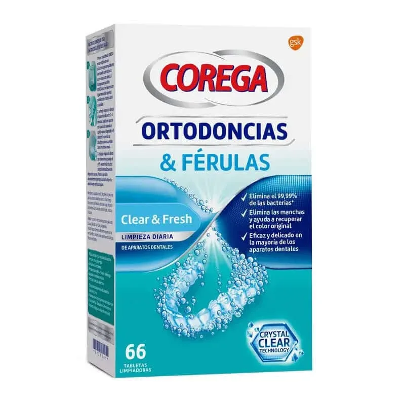 Corega Ortodonție și atele 66 comprimate — preț și oferte