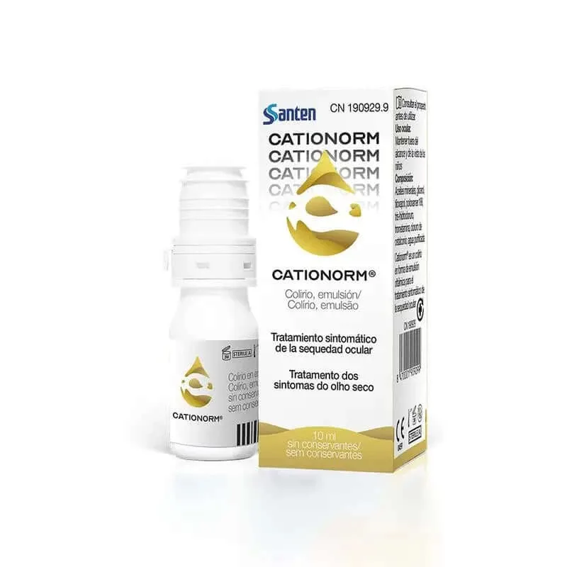 Cationorm Emulsie picături pentru ochi 10ml — preț și oferte
