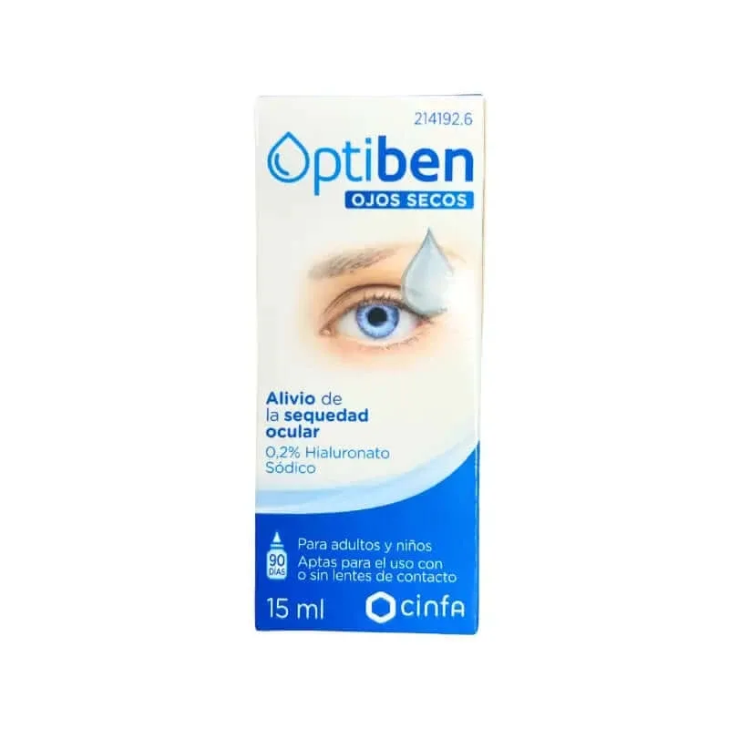 Optiben ochi uscat 15ml — preț și oferte