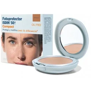 Isdin Fotoprotector Compact SPF-50+ Maquillage Oil Free Bronze, 10 g Isdinceutics De — preț și oferte
