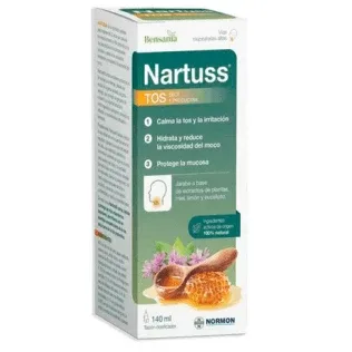Normon Bensania Nartuss Tuse uscată și productivă 140ml — preț și oferte