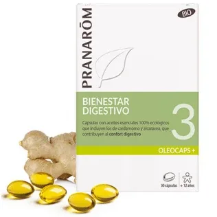 Pranarom Oleocaps 3 Digestie și tract intestinal 30 capsule — preț și oferte