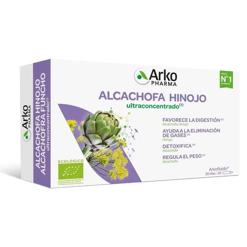 Arko Anghinare Fenicul 20 fiole — preț și oferte